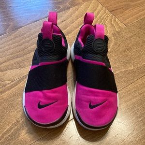 Nike Presto Extreme Black/Pink Girls Size 12c